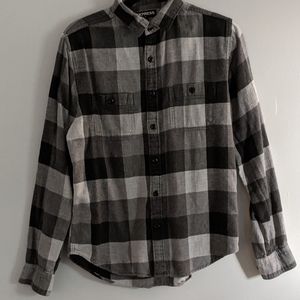 Men's Express Flannel Button-down Shirt
